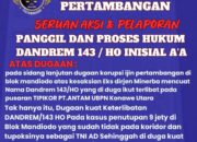 Danrem 143 HO Kendari Bantah Dirinya Terlibat Kasus Tambang Blok Mandiodo