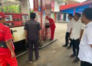 Ditreskrimsus Polda Sultra Sidak SPBU Punggolaka Kendari