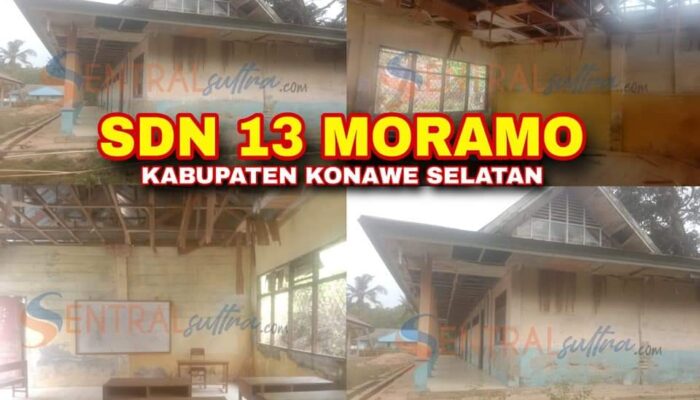 Miris! Bangunan Sekolah di Konsel Rusak Parah Masih Digunakan