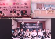 Kompolnas, Kapolri Bersama Menhub Lakukan Pemantauan Kesiapan Operasi Ketupat 2024 di Polda Jatim