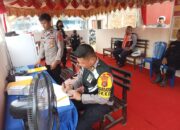 Subsatgas Banops Biddokkes Polda Sultra Gelar Patroli Kesehatan di Pos PAM Pasar Baru