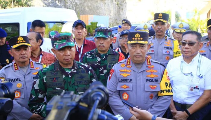 Kapolri Bersama Panglima TNI Melihat Langsung Kesiapan Venue GWK