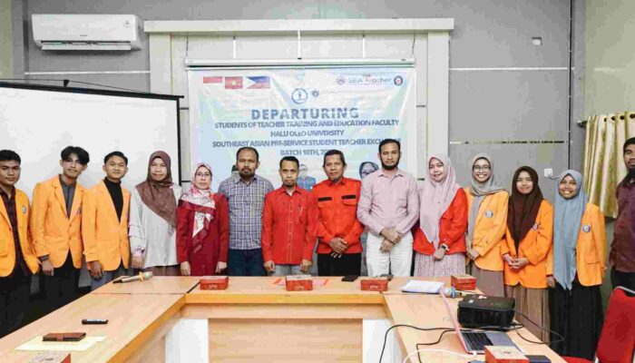 Ikuti Program SEA-Teacher, Enam Mahasiswa UHO Dikirim ke Filipina dan Vietnam