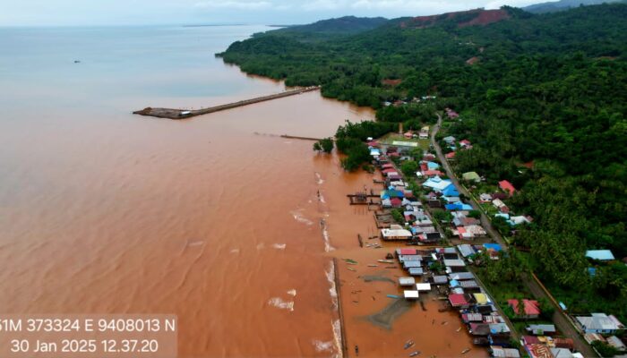 PT TBS Kembali Cemari Lingkungan di Kabaena Bombana, Korum Sebut Airnya Kemerah-merahan