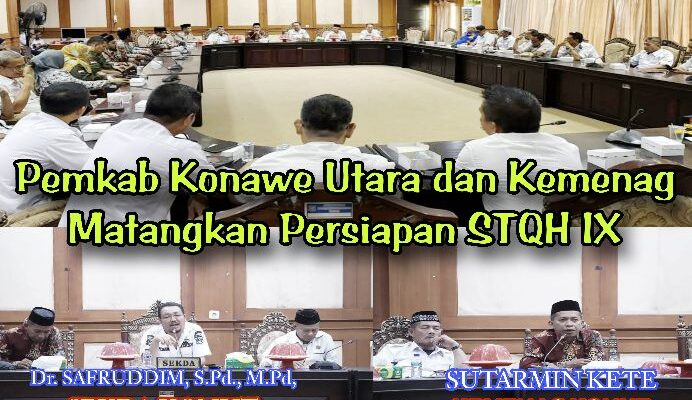 Pemkab Konut dan Kemenag Matangkan Persiapan STQH IX