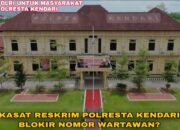 Dikonfirmasi Soal Penggelapan Tabung Oksi, Kasat Reskrim Polresta Kendari Malah Blokir Nomor Wartawan