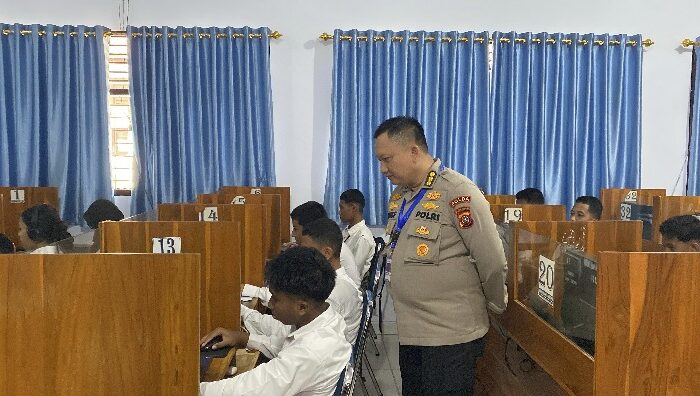 Polda Sultra Gelar CAT Akademik PPDB SMA Kemala Taruna Bhayangkara