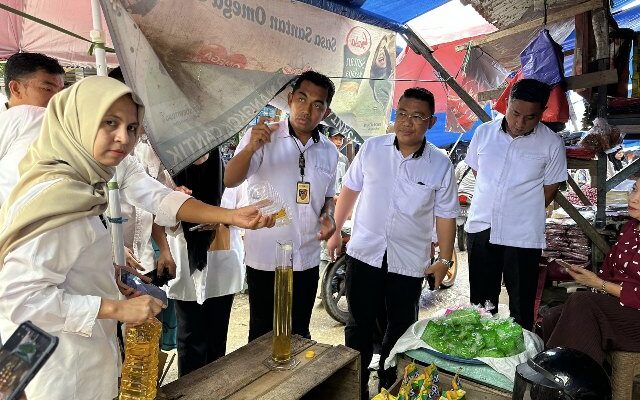 Satgas Pangan Polda Bersama Disperindag Sultra Sidak Sejumlah Pasar Tradisional di Kendari