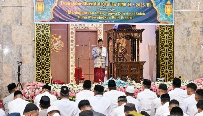Polda Sultra Gelar Perayaan Nuzulul Quran 1446 H, Perkuat Iman dan Taqwa