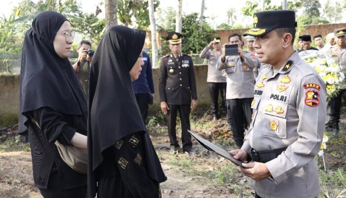 Surat KPLB 3 Polisi Gugur saat Bubarkan Sabung Ayam di Lampung Diantar Jenderal