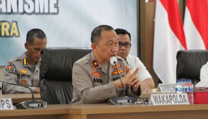 Wakapolda Sultra Pimpin Pelaksanaan Lat Pra Ops Pekat Anoa 2025
