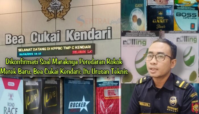 Harga Miring, Legalitas Diragukan: Rokok Merek Baru Serbu Pasar Sultra, Bea Cukai: Itu Urusan Teknis