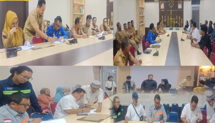 Dinas SDA dan Bina Marga Sultra Teken Kontrak Dua Proyek Jalan Strategis di Butur dan Koltim