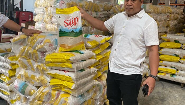 Satgas Pangan Polda Sultra Tinjau Distribusi Beras di Kendari, Pastikan Harga Sesuai HET