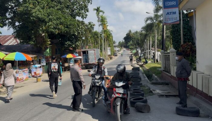 Operasi Patuh Anoa 2025: Ditlantas Polda Sultra Tindak 47 Kendaraan di Depan RS Bhayangkara Kendari