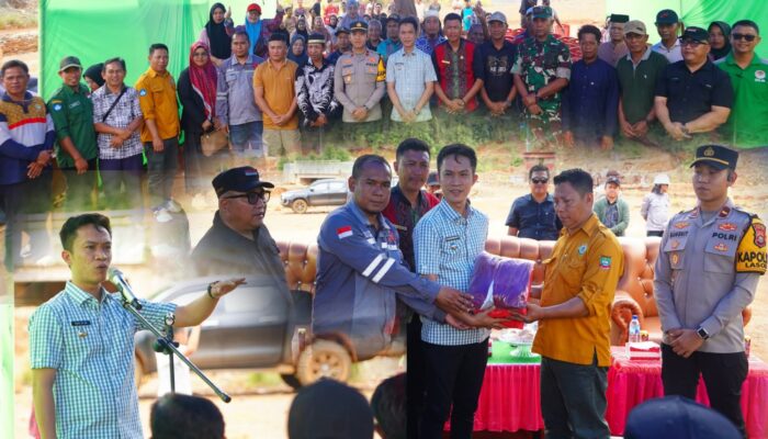 Bupati Konut Letakkan Batu Pertama Relokasi SDN 03 Lasolo Kepulauan, Gandeng PT Daka Group Majukan Pendidikan
