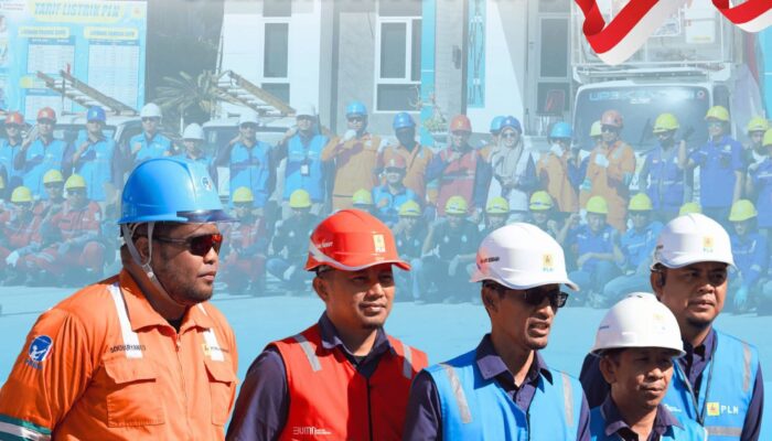 PLN UP3 Kendari Gelar Apel Siaga Sambut HUT RI ke-80