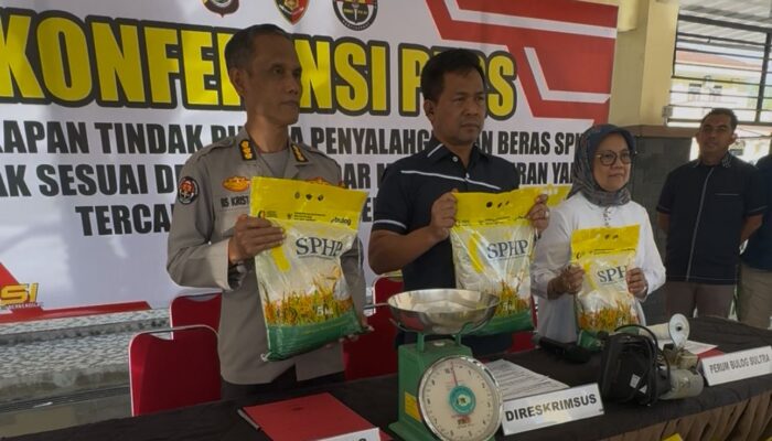 Ditreskrimsus Polda Sultra Ungkap Kasus Penyalahgunaan Beras SPHP, Dua Tersangka Diamankan