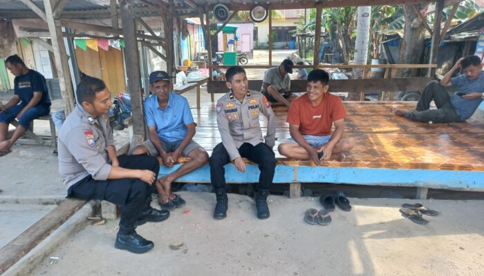 Polda Sultra Sambangi Komunitas Sopir Truk Romusa, Ajak Tertib Berlalu Lintas dan Tolak Knalpot Brong