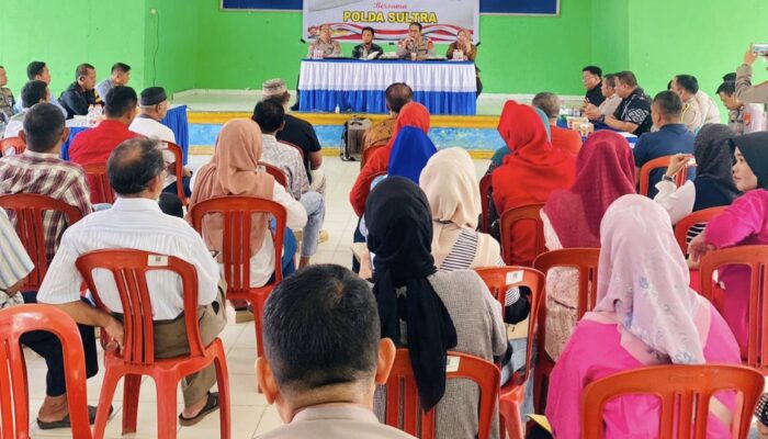 Polda Sultra Gelar Jumat Curhat di Puuwatu, Dengarkan Aspirasi Warga Secara Langsung