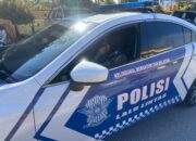 PJR dan Polwan Ditlantas Polda Sultra Gelar Patroli Humanis di Kendari