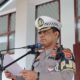 Kasat PJR Ditlantas Polda Sultra Jadi Irup Upacara di SMKN 2 Kendari