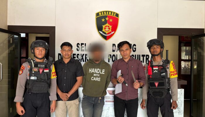 Polisi Amankan Juru Parkir Liar Bersenjata Tajam di Kendari