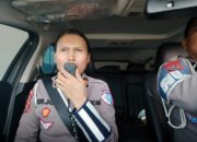 Ditlantas Polda Sultra Gelar Patroli Pagi, Himbau Pengendara Tertib Berlalu Lintas di Kendari