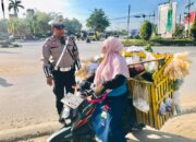 Polantas Menyapa: Edukasi Tertib Lalu Lintas dengan Sentuhan Humanis di Kendari