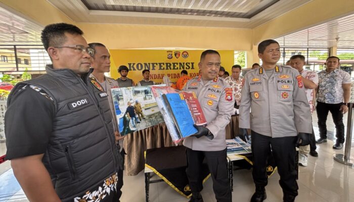 Kasus Korupsi Kapal Azimut: Polda Sultra Tahan Dua Tersangka, Kerugian Negara Rp8,05 Miliar