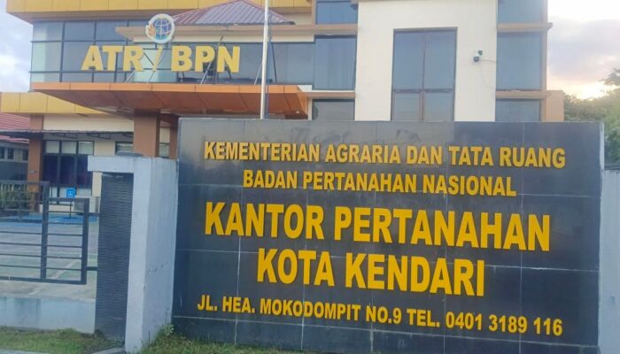BPN Kota Kendari Dinilai Sulit Dikonfirmasi Terkait Eksekusi Lahan di Jalan KH Ahmad Dahlan