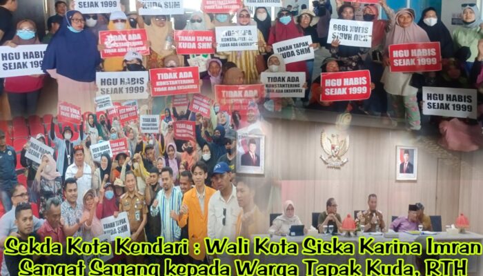 Pemkot Kendari Hentikan Sementara Proyek RTH Tapak Kuda, Sekda: Wali Kota Sayang Warganya