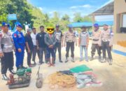 Polairud Polda Sultra Tangkap Pelaku Penangkapan Ikan dengan Bom di Perairan Toronipa