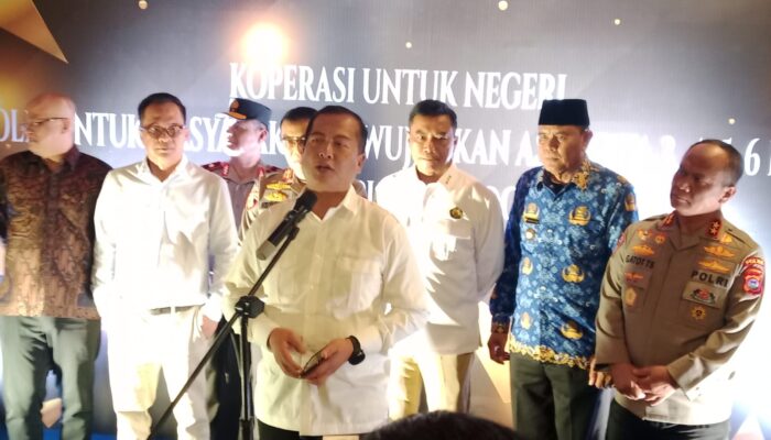 Kapolda NTB Tegaskan Komitmen Kawal Penyaluran SHU Koperasi Salonong Bukit Lestari