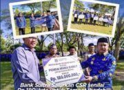 Bank Sultra Salurkan CSR Rp180 Juta untuk Rehabilitasi Rumah Ibadah di Mubar