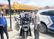 Ditlantas Polda Sultra Gelar Penindakan di Kawasan RS Bhayangkara, 50 Pengendara Kena Teguran dan 4 Ditilang