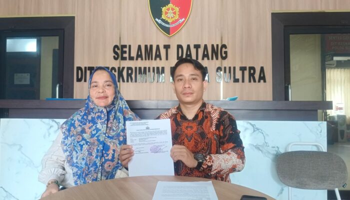 Diduga Sindikat Arisan Bodong, Kuasa Hukum Ibu Mega Laporkan Sejumlah Terduga Pelaku ke Polda Sultra