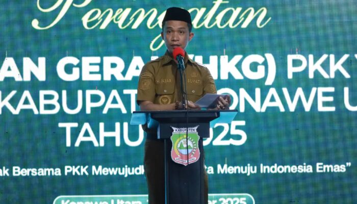 Bupati Ikbar Buka HKG ke-53 dan Rakerda PKK Konawe Utara, Tegaskan Peran Strategis PKK dalam Pembangunan Daerah