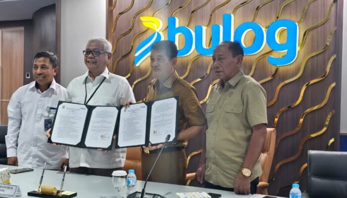 Pemkab Konut Teken NPHD dengan Perum Bulog, Dukung Pembangunan Gudang Beras dan Kantor Cabang di Daerah