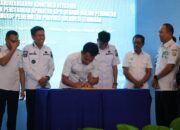 Bupati Konawe Utara Tandatangani Komitmen Bersama Pencegahan Tindak Pidana ASN se-Sultra