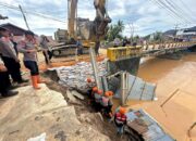 Brimob Polda Sumut Pulihkan Jembatan Halangan dalam Tiga Hari, Akses Tapanuli Kembali Normal