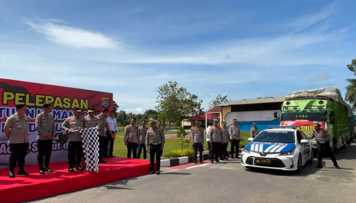 Polda Sultra Kirim 23 Ton Bantuan Kemanusiaan untuk Korban Banjir dan Longsor di Aceh, Sumut, dan Sumbar