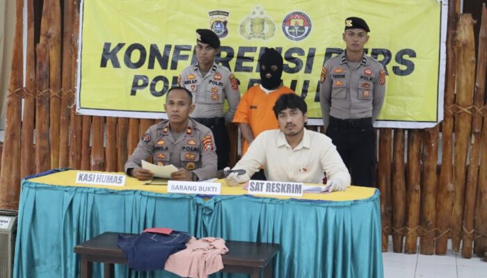 Polres Baubau Tangkap Pelaku Kekerasan Seksual yang Kenal Korban Lewat Aplikasi OMI