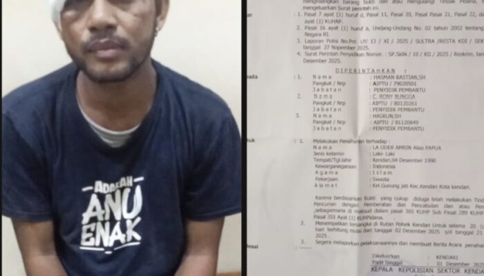 Keluarga Protes Prosedur Penangkapan, Warga Kendari Diduga Dipukul Oknum Polisi Saat Diamankan