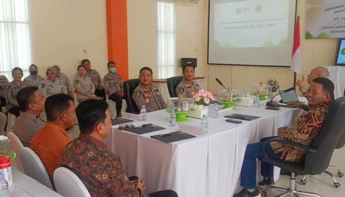 Perkuat Perlindungan Kesehatan Karyawan, PT Tiran Nusantara Group Gandeng RS Bhayangkara Kendari