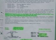 Begini Bentuk dan Isi Surat Pembatalan Alas Hak Tanah Warga Secara Sepihak yang Diduga Libatkan Oknum DPRD Kendari