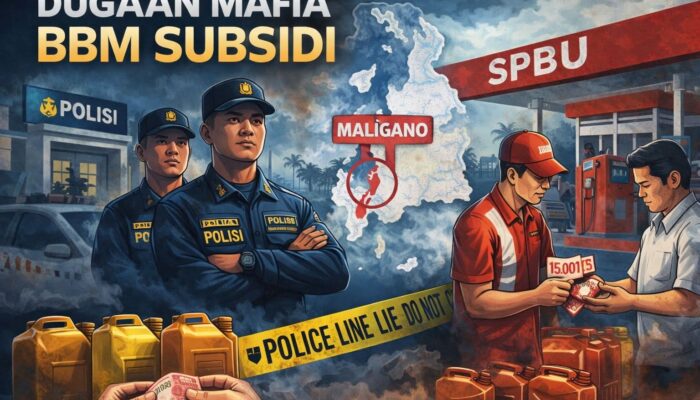 Forum Pemerhati Kebijakan Hukum Laporkan Dugaan Praktik Mafia BBM di Maligano ke Polda Sultra