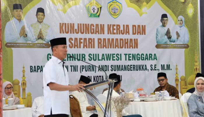 Safari Ramadan di Baubau, Gubernur Andi Sumangerukka Tegaskan Komitmen Kesejahteraan Masyarakat