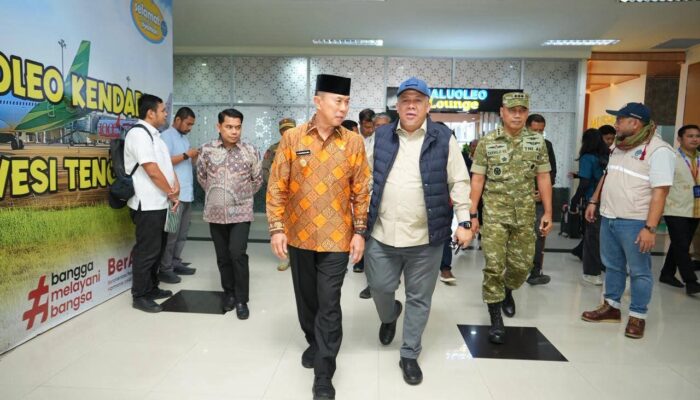 Gubernur Sultra Sambut Kunjungan Kerja Wamen PKP Fahri Hamzah, Bahas Percepatan Pembangunan Perumahan