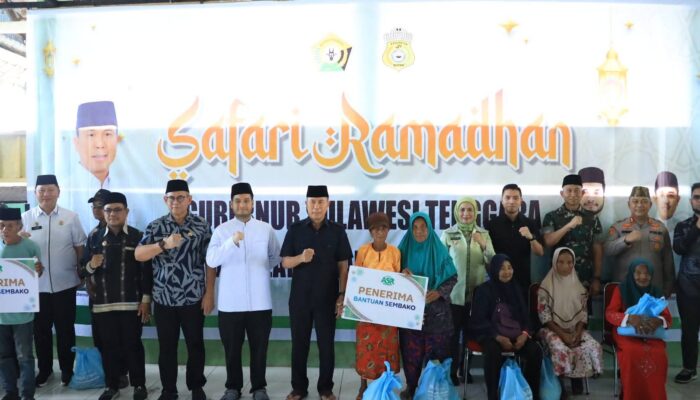 Safari Ramadan di Buton, Gubernur Andi Sumangerukka Salurkan Bantuan Pertanian Rp2,1 Miliar dan 150 Paket Sembako